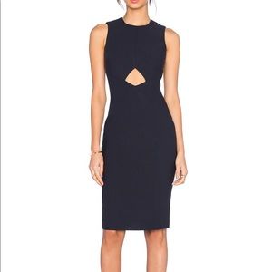 Elizabeth and James Sapphire Dress in Navy